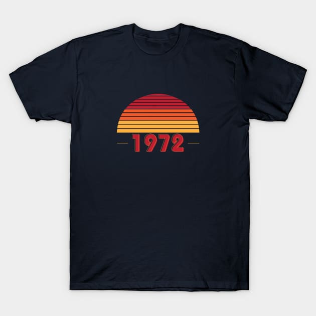 1972 T-Shirt by Mint Tees